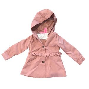 Isaac Mizrah Ruffle Trench Coat